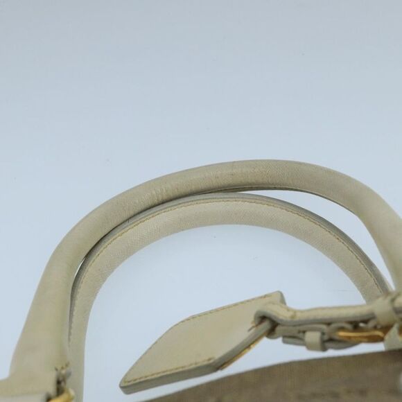 Prada Beige Canvas Handbag (Pre-Owned) - Picture 6 of 16